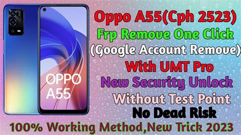 Oppo A55 Cph 2325 Frp Bypass Oppo A55 Frp Bypass New Security Update