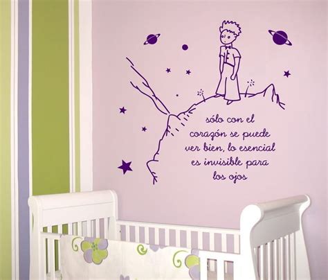 VINILO DECORACION PARED WALL STICKER INFANTIL EL PRINCIPITO 2