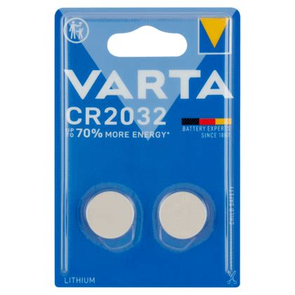 Varta CR2032 Lithium Blister 2 Stuks Batterijen