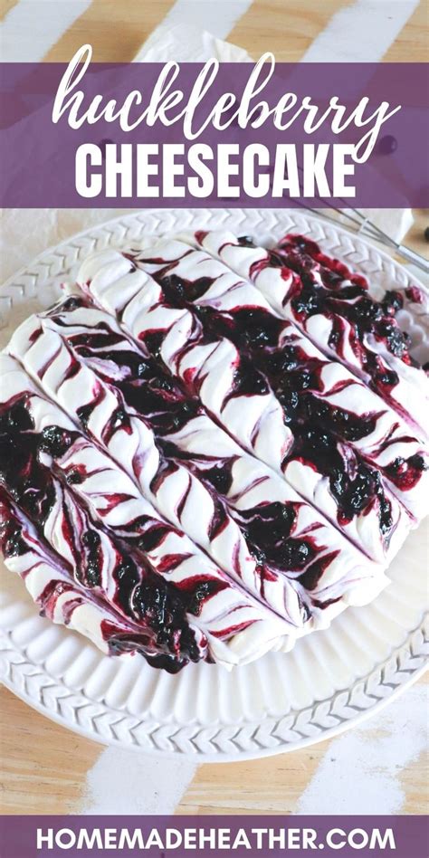 Huckleberry Cheesecake Recipe in 2023 | Huckleberry cheesecake ...