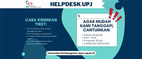 Helpdesk Universitas Pembangunan Jaya