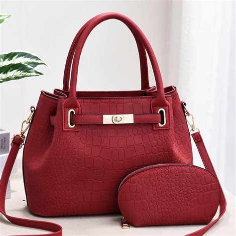 Ensemble Pi Ces Sac Main En Cuir Pour Femme Sac Main Pour Les