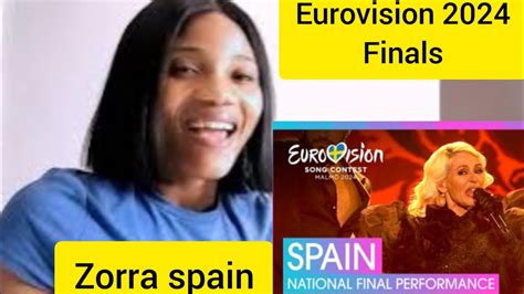 Nebulossa Zorra Spain National Final Performance Eurovision