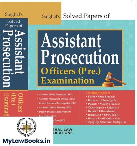 Singhals Solved Paper Of Assistant Prosecution Officers Apoprelims