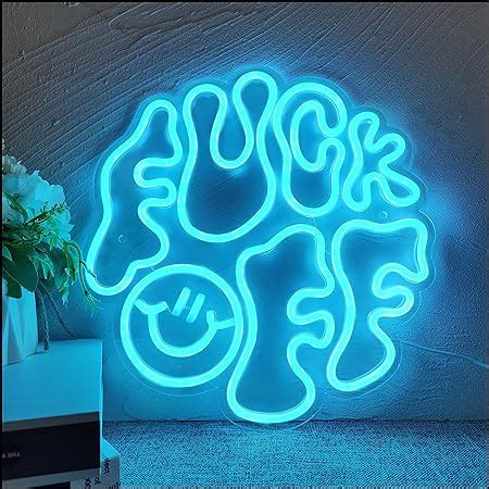 Amazon Fuck Off Neon Sign With A Smiling Face Text Led Neon