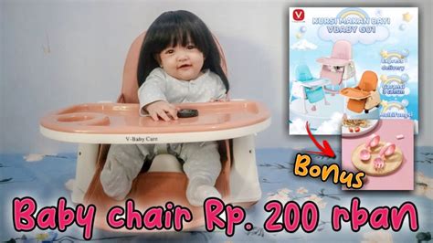 Unboxing Baby Chair 200 Ribuan Shopee Haul Kursi Makan Bayi Murah