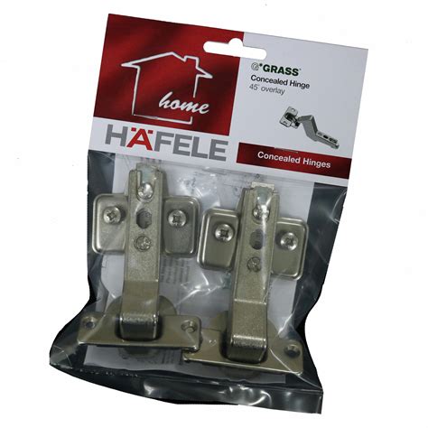 Hafele Grass 45 Degree Full Overlay Hinge 2 Pack Bunnings New Zealand