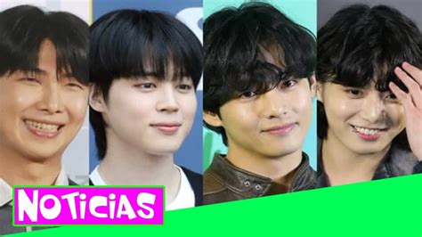 Los miembros de BTS RM Jimin V y Jungkook se alistarán juntos a