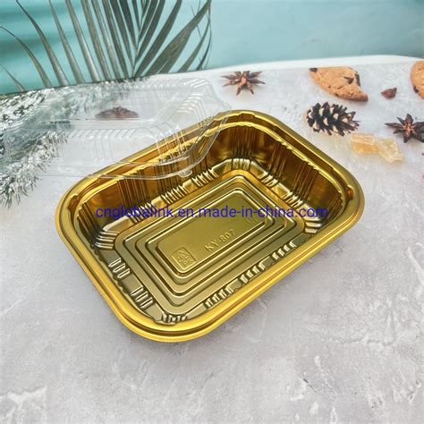 Factory Wholesale Blister Disposable Plastic Sushi Container Food Trays