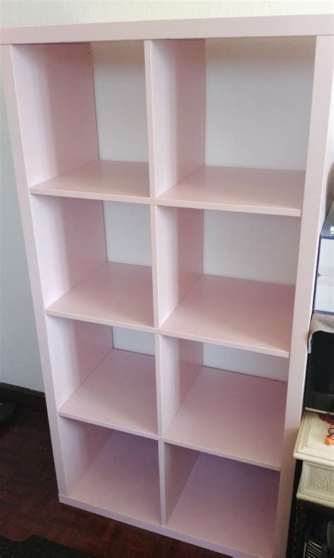 Pink Ikea Kallax Shelves Furniture And Home Living Furniture Shelves Cabinets And Racks On Carousell