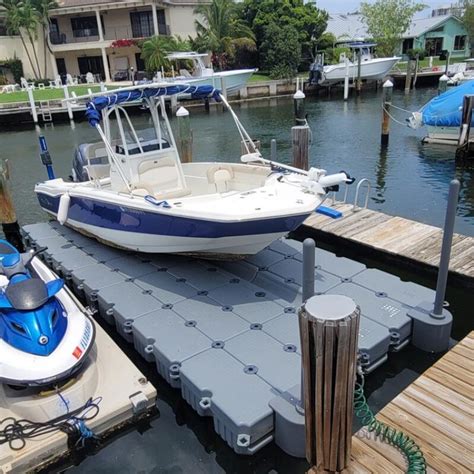 Floating Dock Solutions Floating Boat Docks Gulf Stream Docks