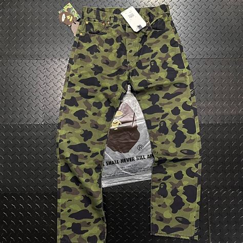 Bape Bape X Levis Color Camo 501 93 Model Mens