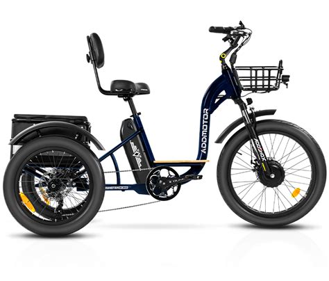 Addmotor Grandtan City Fat Tire Electric Tricycle