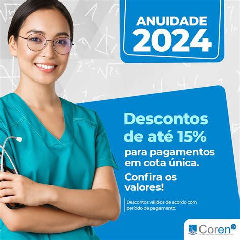 Anuidade 2024 Saiba Como Pagar Desconto De 15 Conselho Regional