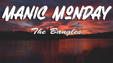 The Bangles Manic Monday Lyrics Youtube