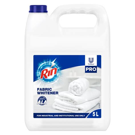 Rin Ala Fabric Whitener 5l — Unilever Professional India