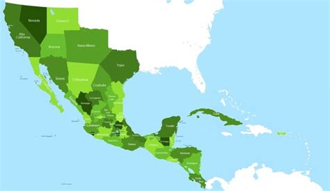 Internal Map Of Mexico As A Great Power A Remake Of My First Really