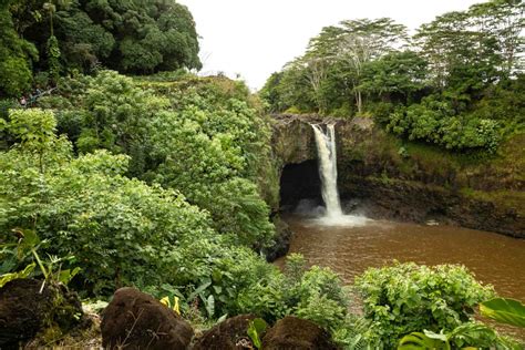 Rainbow Falls In Hilo Big Island Of Hawaii Volcanic Destinations