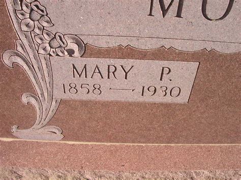 Mary Penelope Snodgrass Morris 1858 1930 Find A Grave Memorial