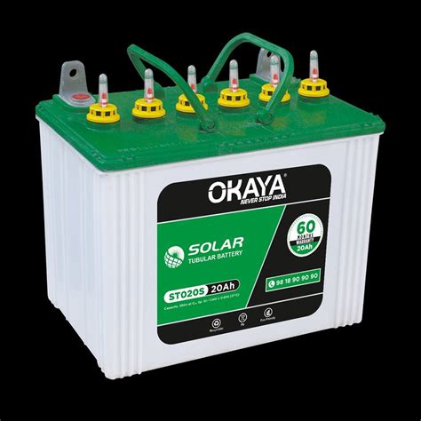 V Okaya Sto H Solar Battery Ah At Best Price In Sasaram Id