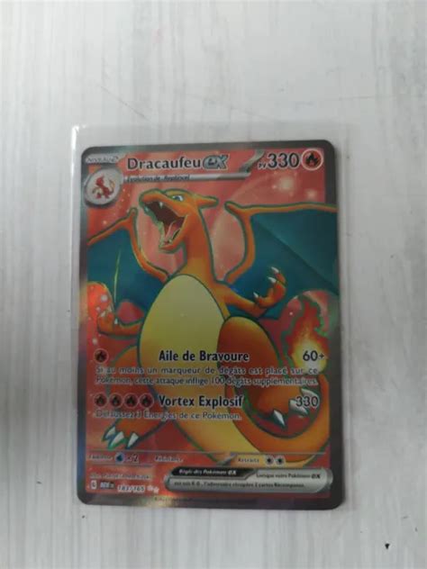 Carte PokÉmon Dracaufeu Ex Full Art 183165 151 Ecarlate And Violet Ev35 Fr Eur 4250 Picclick Fr