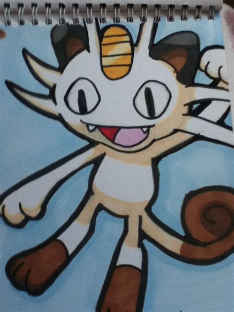 meowth the cat pokemon by sleet-the-wolf on DeviantArt