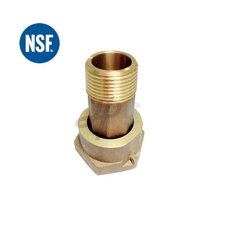 Nsf Approved Lead Free Bronze Or Brass Water Meter Coupling