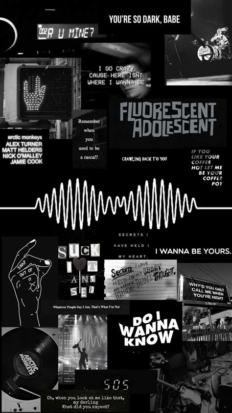 wallpaper Arctic Monkeys Papel de parede wallpaper Pôsteres de banda