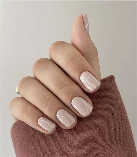 Simple Gel Nails Subtle Nails Cute Gel Nails Neutral Nails Casual