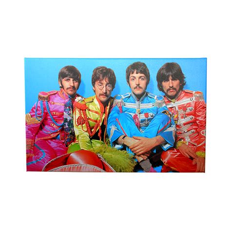 Beatles X Dennilu Beatles Sgt Peppers Canvas The Beatles Official