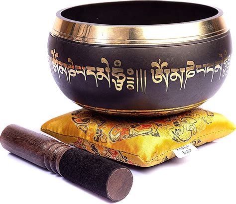 Tibetan Singing Bowl Set Easy To Play For Beginners Authentic