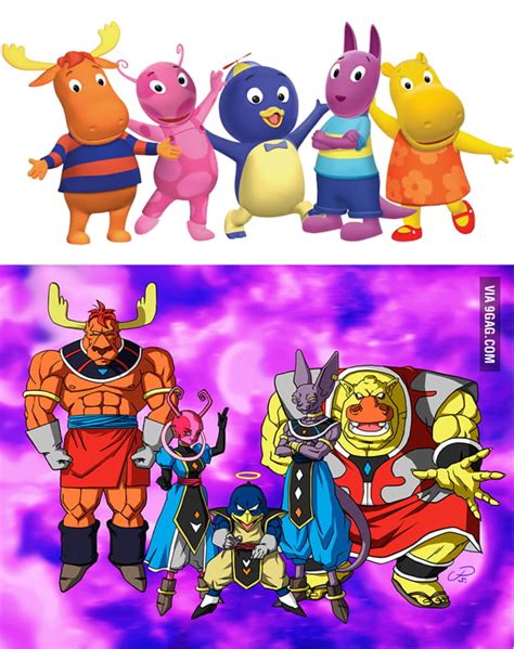 DBZ Super villains are Backyardigans? - 9GAG