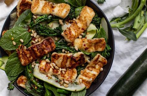 Halloumi Salad A Better Choice