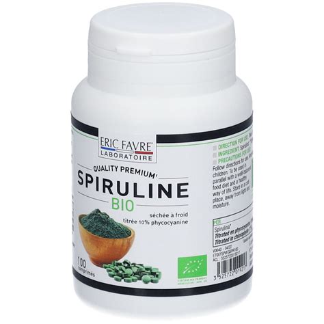 Eric Favre Spiruline Vegan Bio 100 Pc S Redcare Apotheke