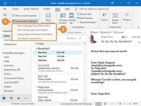 Microsoft Outlook- Conversations | CloudSmart IT