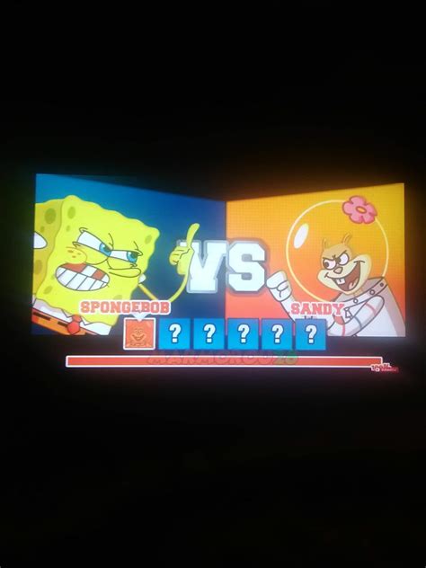 Super Brawl 2 Tournament Mode Spongebob Vs Sandy Matthewbledsole Photo 43292381 Fanpop