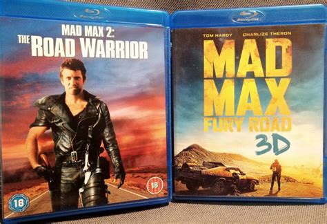 Mad Max Road Warrior Mad Max Fury Road X Blu Ray Mel Gibson