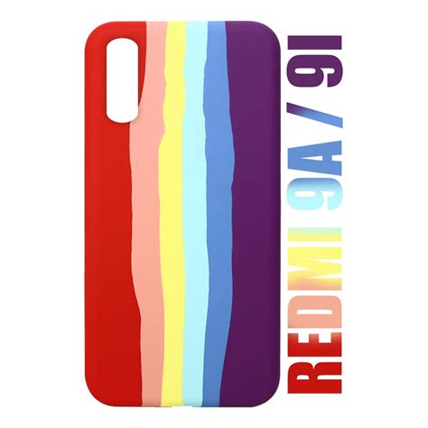 Capa Capinha Case Silicone Aveludada Arco Ris Lgbt Xiaomi Redmi A