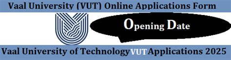 Vaal University Of Technology Online Application Apply