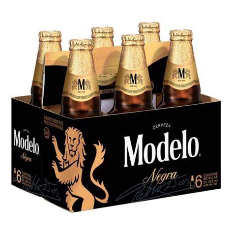 Cerveza Oscura Negra Modelo Pack Ml Botella Soriana