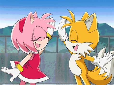 amy rose and tails by peter3422343 on DeviantArt