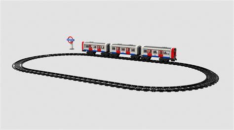 Lego Compatible London Underground Train Released