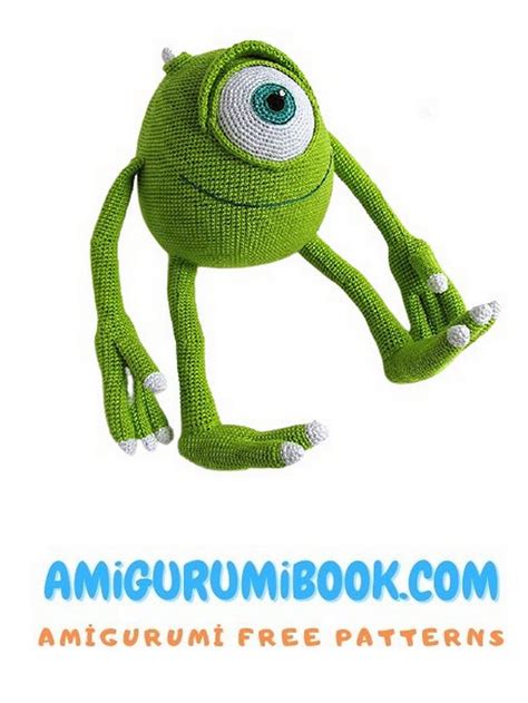 Mike Wazowski Amigurumi Free Pattern Free Amigurumi Crochet Patterns