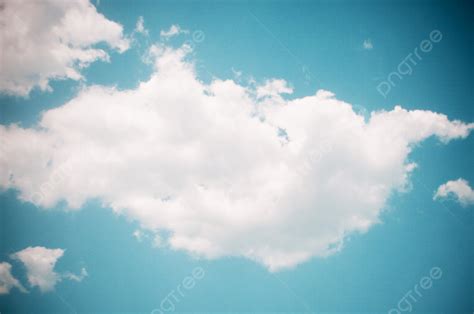 Blue Sky And White Clouds A Sunny Day Background Blue Sky Cloud Blue