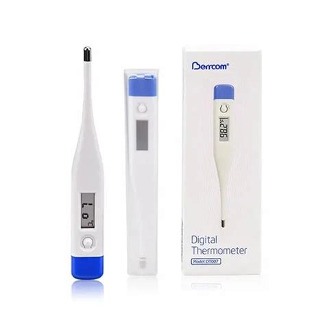 Digital Clinical Thermometer With Flexible Probe For Accurate