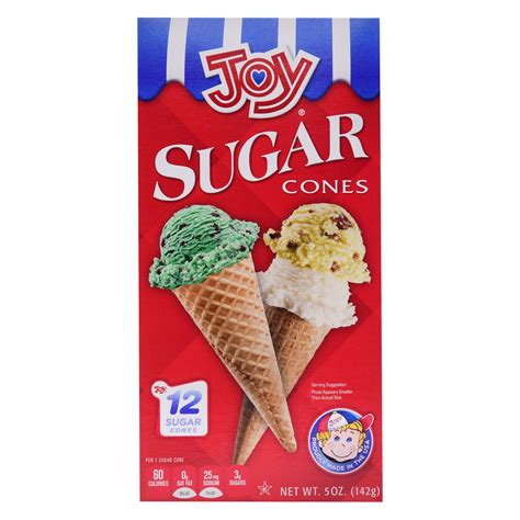 calories in a sugar cone