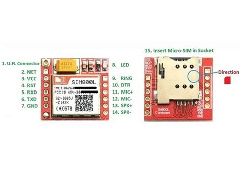 SIM800L GSM Module Pinout Datasheet Equivalent Circuit 52 OFF