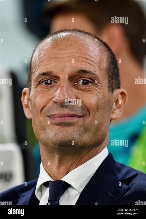 Massimiliano Allegri Head Coach Of Juventus FC Reacts During The Serie