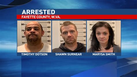 Three Arrested On Drug Charges In Fayette County