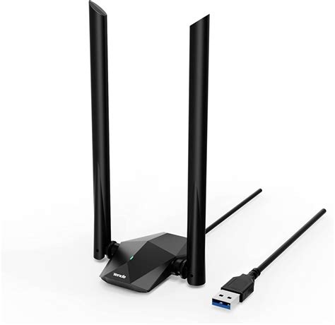 Tenda U18a Ax1800 Wifi6 Dual Band Wireless Usb Adapter With External Anteena Supports Windows